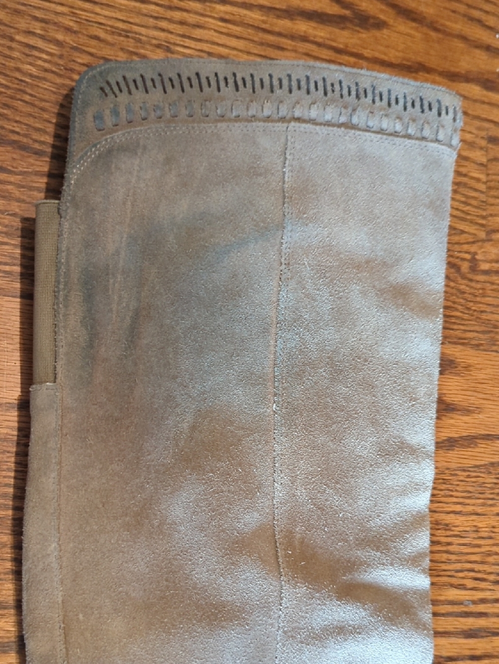 Vince Camuto Taupe Over-the-Knee Block Heel Madolee Boots Sz 8.5 - Picture 10 of 12